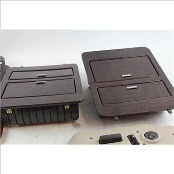 Vehicle Upholstery Parts: Bezels, Dash Face Plate, Control Panel, Consoles: 6 Items