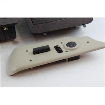 Vehicle Upholstery Parts: Bezels, Dash Face Plate, Control Panel, Consoles: 6 Items