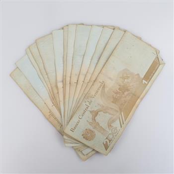 Venezuelan Bolivares, 13 Pieces