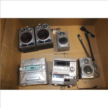Venturer Stereo System And More, 7 Pieces