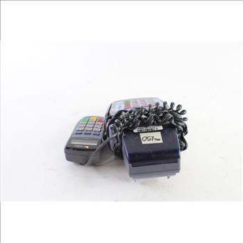 Verifone Credit Card Terminal, With Keypad Attachment