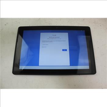 Verizon Ellipsis 10 HD, 16GB, Verizon, Google Locked, Sold For Parts