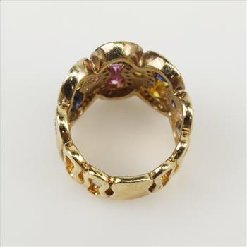 Vermeil Multi-Stone Ring