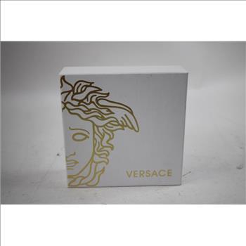 Versace 90's Vintage Logo Leather Belt