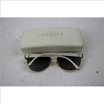 Versace Aviator Polarized Sunglasses
