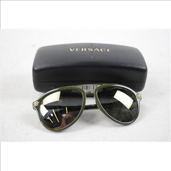 Versace Men's Aviator Sunglasses