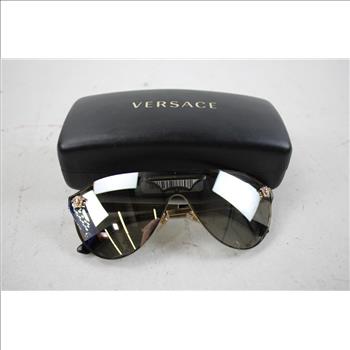 Versace Sunglasses Gold+Black Frames
