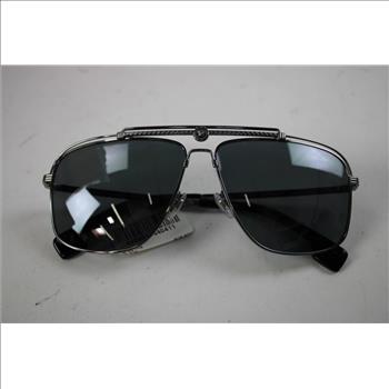 Versace Unisex Gunmetal Sunglasses