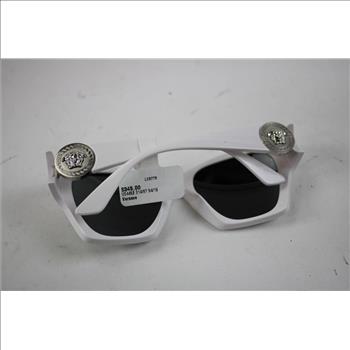 Versace White Butterfly Prescription Sunglasses