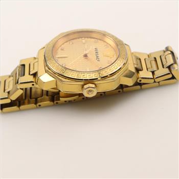 Versace Yellow Gold Filled Watch