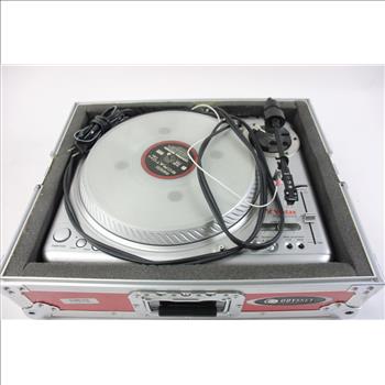 Vestax Turntable With Serato Scratch Live Control Record