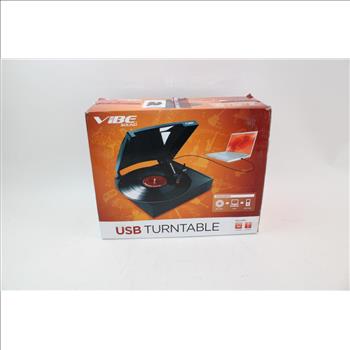 Vibe Sound Vinyl Record Usb Turntable