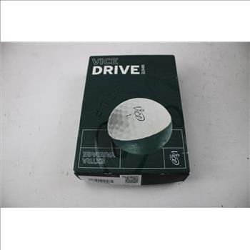 Vice Golf Vice Drive White Golf Balls 12 Pieces