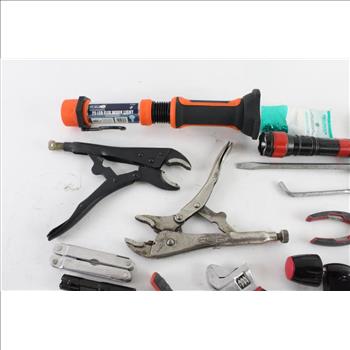 Vice Grips, Adjustable Wrench, And More, 10+ Pieces
