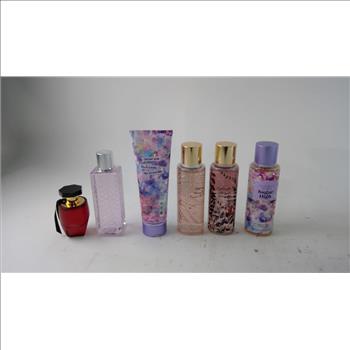 Vicorias Secret Lotions And Perfumes, 6 Pieces