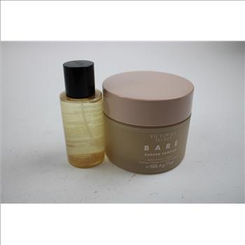 Victoria's Secret Card Holder, Vs Bare Body Creme And Mist