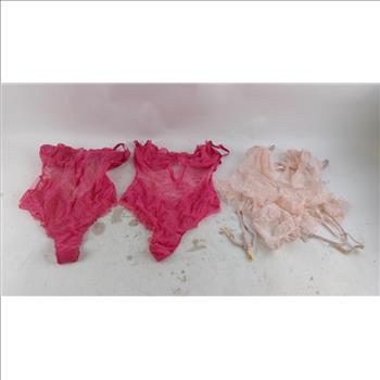 Victoria's Secret Lingerie Size L 3 Pieces