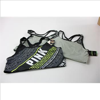 Victoria's Secret Pink Sport Bras, 3 Pieces