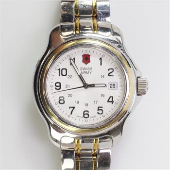 Victorinox Two Tone Swiss Army Watch
