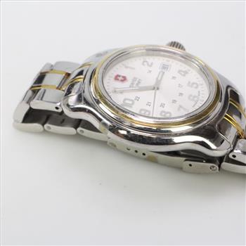 Victorinox Two Tone Swiss Army Watch