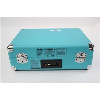 Victrola Vintage 3-Speed Bluetooth Portable Suitcase Record Player With Built-in Speakers