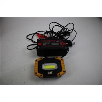 Viking Battery Charger/maintainer, Cat Worklight, Magnetic Bowls, Energizer Headlamp