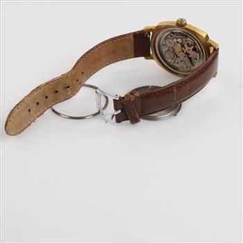 Vintage 14kt GP Mechanical Slava Soviet Watch
