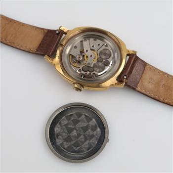 Vintage 14kt GP Mechanical Slava Soviet Watch