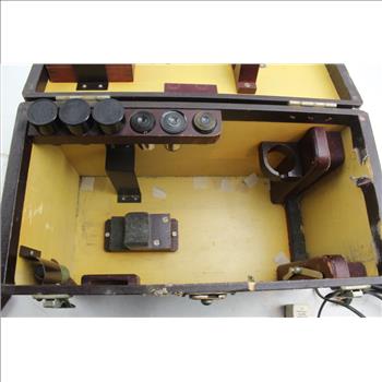 Vintage 1937 Bausch & Lomb Microscope With Case