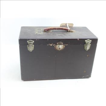 Vintage 1937 Bausch & Lomb Microscope With Case