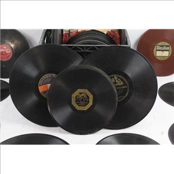 Vintage 78s Record Collection, 50+ Pieces
