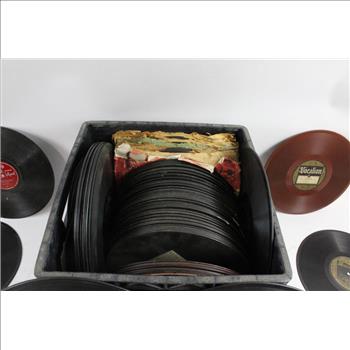 Vintage 78s Record Collection, 50+ Pieces