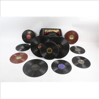 Vintage 78s Record Collection, 50+ Pieces