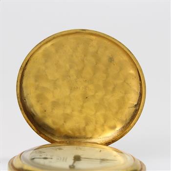 Vintage Arnex 10kt Gold Plated Pocket Watch