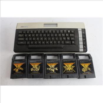 Vintage Atari 600 XL Personal Computer And More, 15+ Pieces