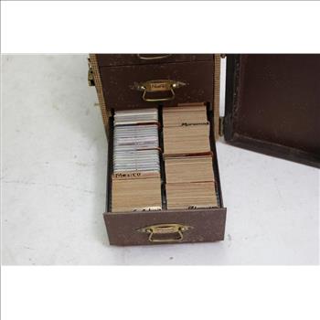 VINTAGE BARNETT & JAFFE BAJA SLIDE CASE With Photos  2 Pieces