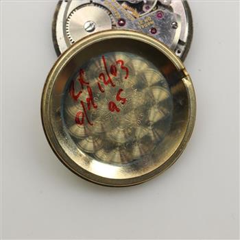 Vintage Benrus 14kt Gold Watch