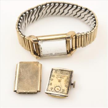 Vintage Bulova 10kt Gf Excellency Watch