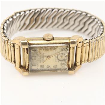 Vintage Bulova 10kt Gf Excellency Watch