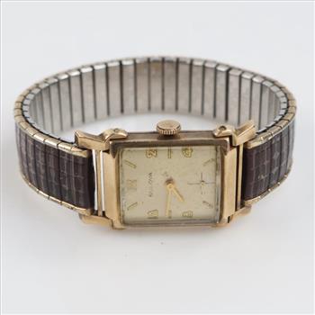 Vintage Bulova 10kt GF Watch