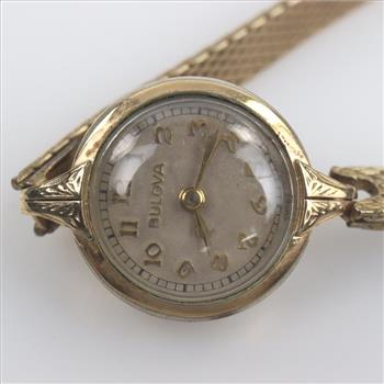 Vintage Bulova 10kt RGP Watch