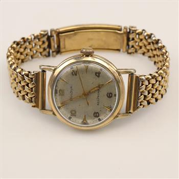 Vintage Bulova Self Winding 10kt RGP Watch