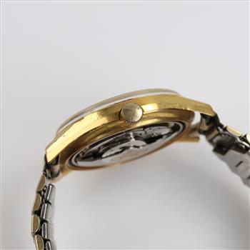 Vintage Caravelle Automatic 14kt GP Watch