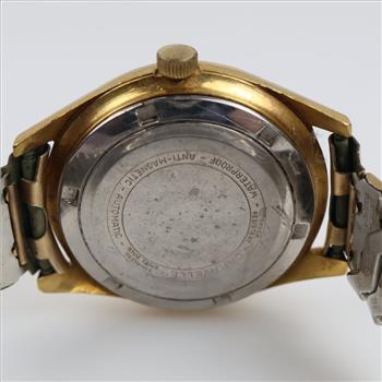 Vintage Caravelle Automatic 14kt GP Watch