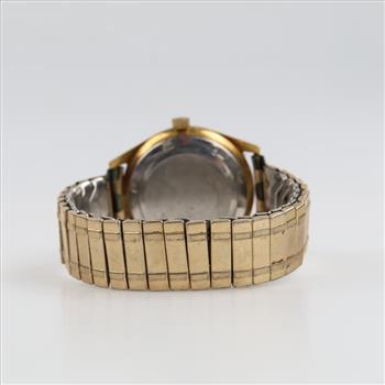 Vintage Caravelle Automatic 14kt GP Watch