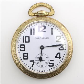 Vintage Caravelle Pocket Watch