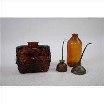 Vintage Container Lot, 10 Pieces