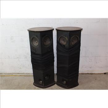 Vintage DCM Time Window Speakers, 2 Pieces