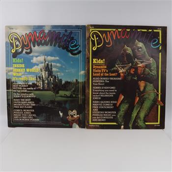 Vintage Dynamite Magazine, 2 Magazines