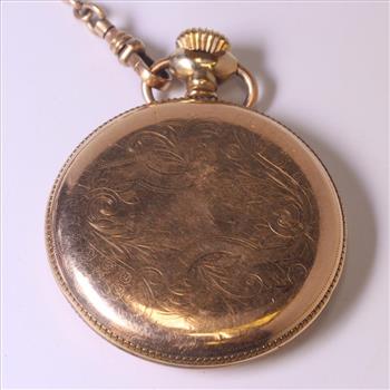 Vintage Elgin 14kt Gold Filled Pocket Watch